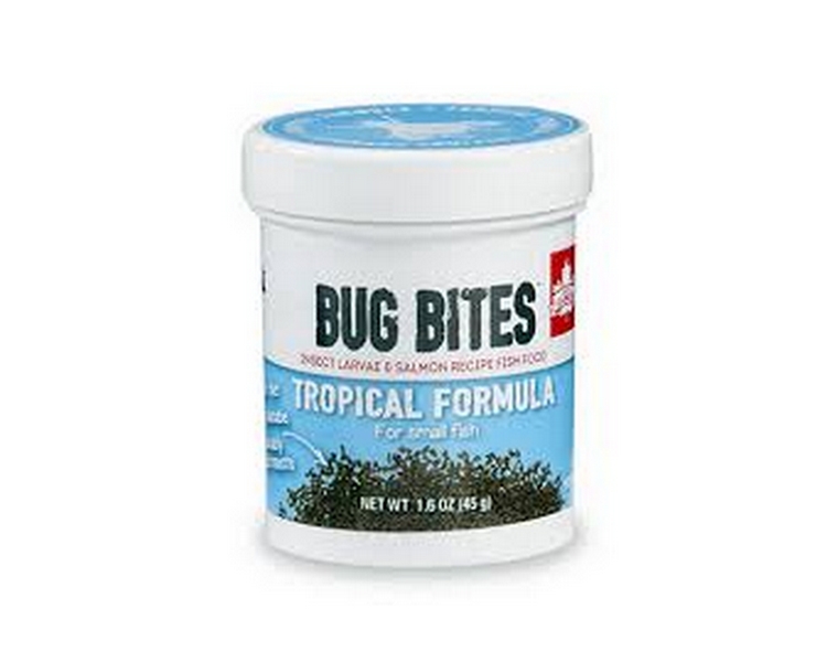 Fluval Bug Bites - Small Tropical Fish 45g